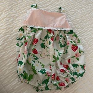 TBBC Greenwich Garden Bubble EUC size *0-6* months